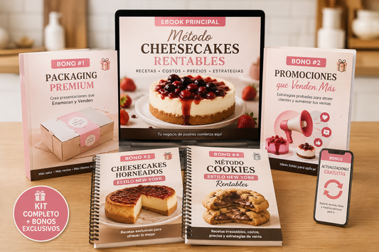 Método cheesecakes rentables la guía definitiva para emprender desde casa