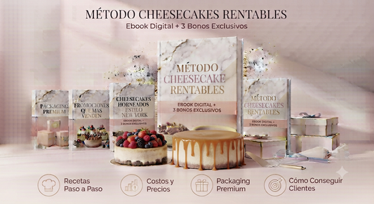 Método cheesecakes rentables la guía definitiva para emprender desde casa